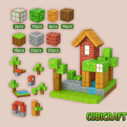 CubiCraft™ – Bloques Magnéticos Educativos STEM
