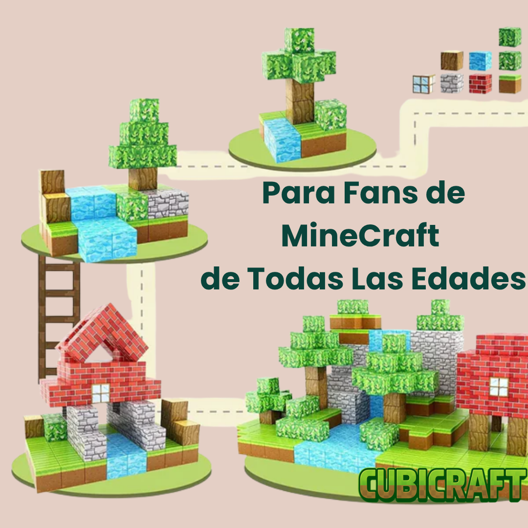 CubiCraft™ – Bloques Magnéticos Educativos STEM